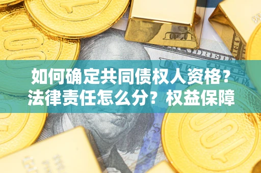 武汉如何确定共同债权人资格？法律责任怎么分？权益保障技巧揭秘！