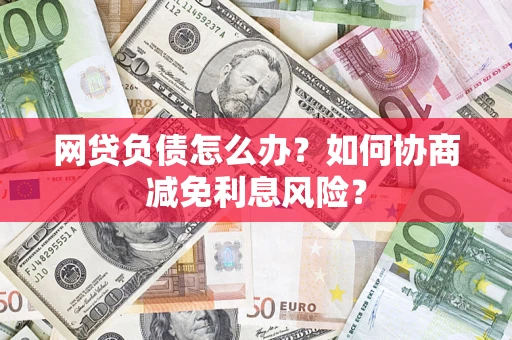 武汉网贷负债怎么办？如何协商减免利息风险？