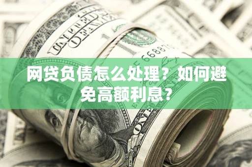 武汉网贷负债怎么处理？如何避免高额利息？