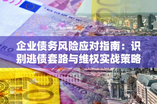武汉企业债务风险应对指南：识别逃债套路与维权实战策略